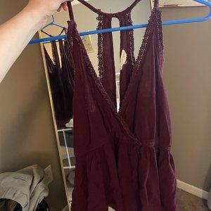 Plum going out shirt